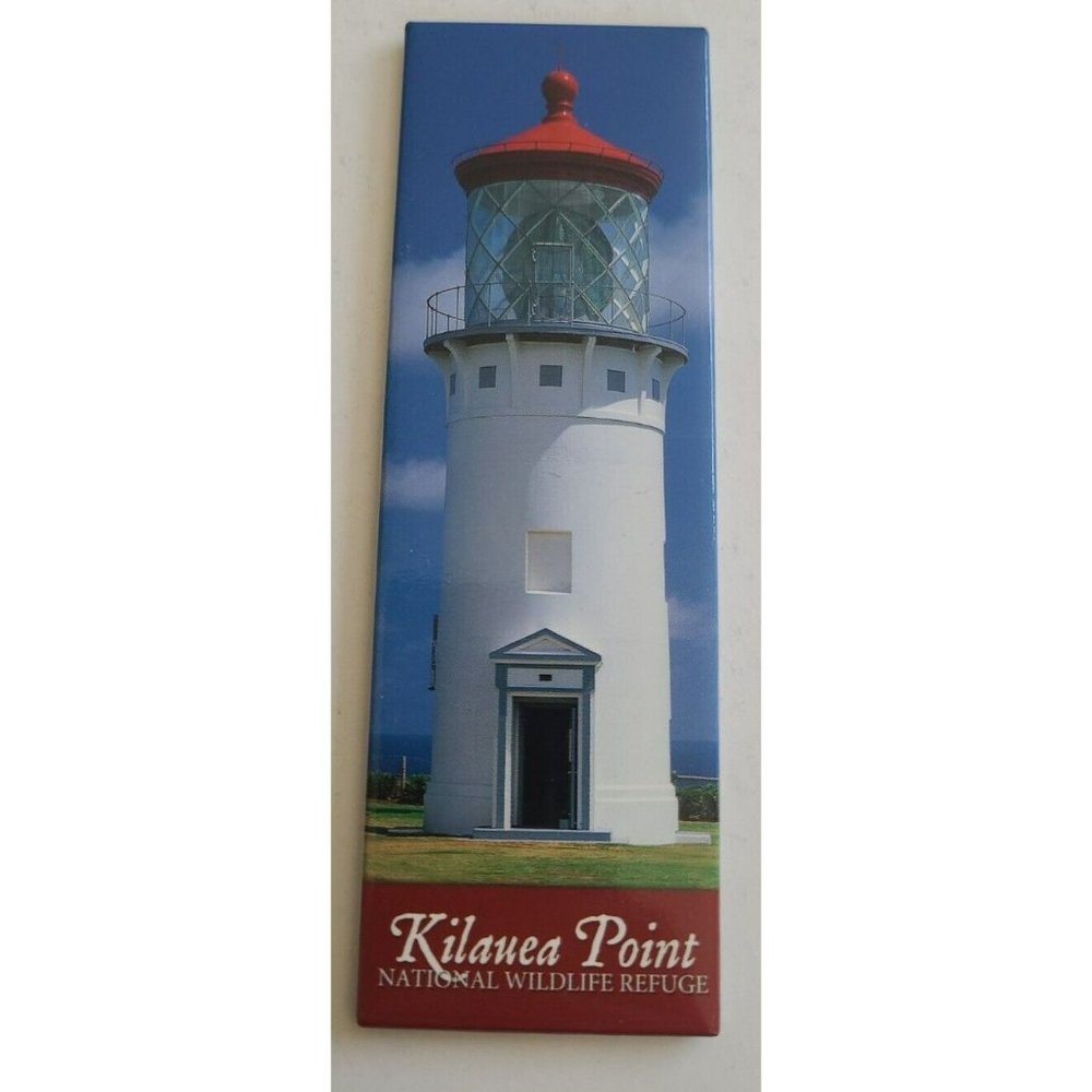 Kilauea  Point National Wildlife Refuge Lighthouse Photo Refrigerator Magnet